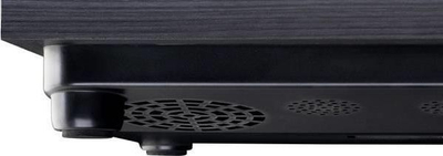 Грамофон Lenco LS-10BK, со вградени звучници, 33 45 rpm, црн