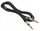 Kabëll audio HQ J-W3.5, 3.5mm stereo në 3.5mm, 1.5m, i zi