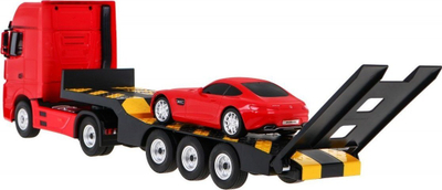 Makina me telekomandë Rastar Mercedes-Benz Actros dhe AMG GT, set 2 copë, shkalla 1:24, shumëngjyrëshe