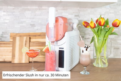 Makinë akulloreje Unold Susi, 2L, njësi ftohëse me kompresor, e bardhë