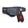 Kabura pistolete Guard Makarov Ranger PM, lëkurë, për rrip 45 mm, e zezë