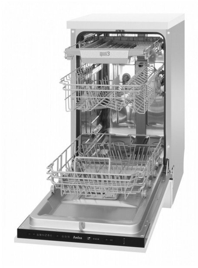 Pjatalarëse Gorenje DIM42E6EB, 10 sete, e integrume, e zezë
