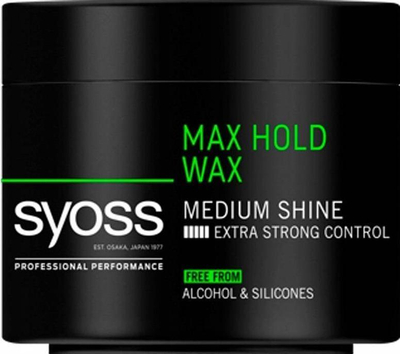 Dyll flokësh Syoss Max Hold, mbajtje ekstra e fortë, 150 ml