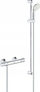 Bateri dushi termostatike Grohe Grohtherm 800 34566001, set me shufër dhe kokë dushi, krom me shkëlqim