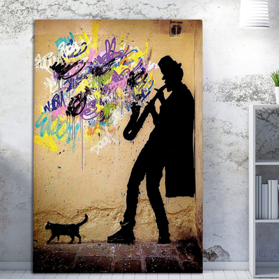 Pikturë murale GOBI HM4819, kanavacë e printuar, 50x70 cm, shumëngjyrëshe