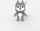 Altoparlant Bluetooth Mobility on Board Dancing Animals Ujk, 4 orë bateri, gri