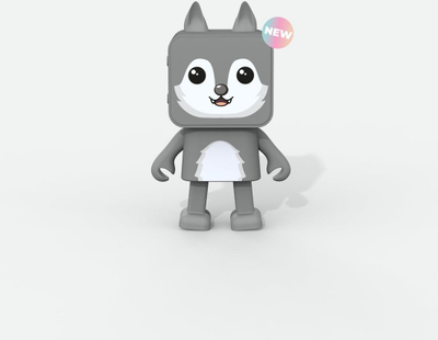 Altoparlant Bluetooth Mobility on Board Dancing Animals Ujk, 4 orë bateri, gri