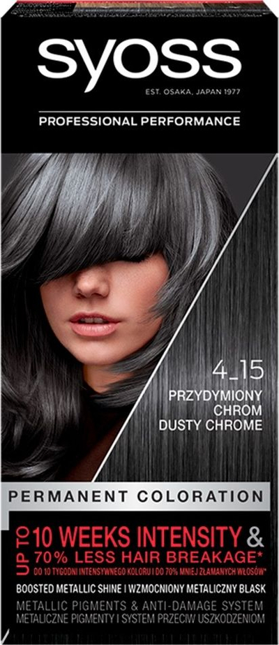 Syoss Трајна боја за коса, 4-15 Dusty Chrome