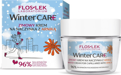 Krem fytyre Floslek Winter, për kapilarë me arnikë, 50ml