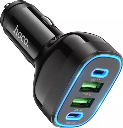 Karikues makine Hoco NZ11, 72W, 2x USB A 1x USB C, i zi