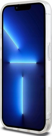 Mbulesë telefoni DKNY Repeat Pattern Tonal Stripe MagSafe për iPhone 15 Pro, PC TPU, rozë