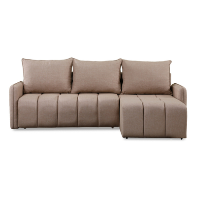 Sofa-Shtrat këndore Proton 225×94×70 Hcm (HM3272.04), bezhë