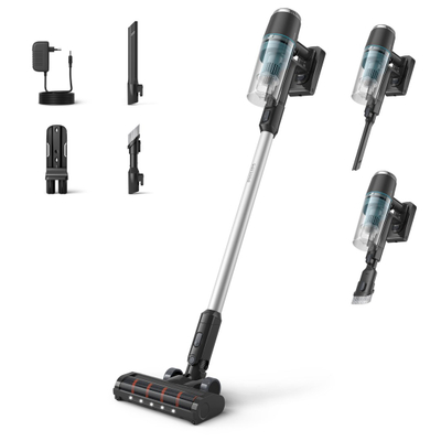 Fshesë me korrent pa kabllo Philips 3000 Series XC3031/01, 60 minuta punë, 2 aksesorë, gri