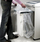 Asgjësues dokumentesh KOBRA 245 TS S4, prerje straight P-2, 40L, i bardhë