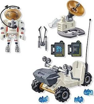 Сет игри Playmobil Space Mission Starter Pack 71734, вселена, за деца