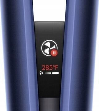 Преса за коса Dyson Airstrait HT01, сушење и израмнување, сина и бакарна
