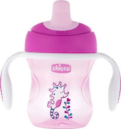 Shishe për bebe Chicco, 6M+, rozë