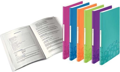 Album prezantimi Leitz WOW Offer 46320062, format A4, 40 xhepa, vjollcë