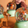 Lampë nate Djeco Fawn Snow Globe, 14cm, me timer, me shumë ngjyra