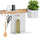 Сет за организирање кујна Tesa KITCHEN Combi-Set M, 7 делови, пластика, бел