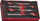 Set kaçavidash të drejta Teng Tools TEAMD04N, 4 copë, majë magnetike, me shkumë EVA