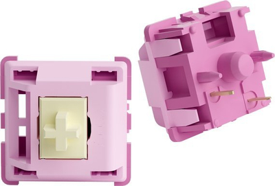 Switche mekanike Akko V3 Creamy Purple Pro, 5-pin, 30gf tactile, set 45 copë