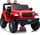 Makine elektrike për fëmijë Super-Toys Jeep Wrangler Rubicon DK-JWR555, sedilje e butë, telekomandë 2.4GHz, e kuqe