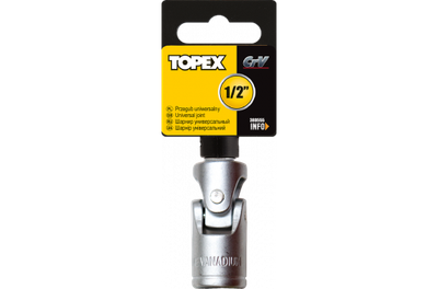 Nyje kardane Topex 38D555, 1/2", çelik CrV