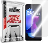 Xham mbrojtës GrizzGlass HybridGlass për Tecno Spark Go 2023, hibrid, transparent