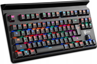 Tastierë gaming Liocat KX 375 CM, mekanike, e vogël, e zezë