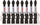 Set bitash kaçavide Bosch Impact Control PH2, 8 copë
