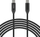 Kabllo USB C Choetech XCC-1035, PD 3.1 240W, 1m, e zezë