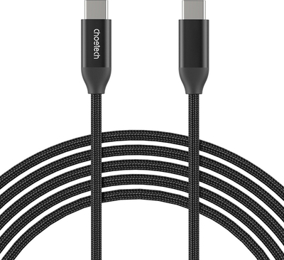 Kabllo USB C Choetech XCC-1035, PD 3.1 240W, 1m, e zezë