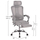 Karrige zyre Barnet HM18258.02, mesh, me mbështetëse këmbësh, gri