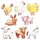 Stickerë Titanum Craft Fun Series Farm Animals, 2 rula, 500 copë, 28mm