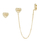 Vathë asimetrik GUESS JUBE01080JWYGT/U