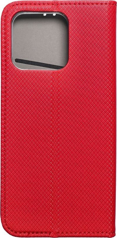 Këllëf libri për telefon Xiaomi 13, smart cover, me mbrojtje 360°, i kuq