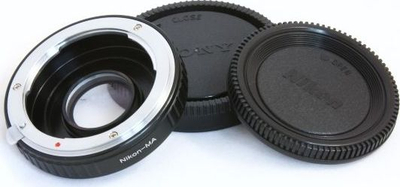 Adapter objektivi Pixco Sony Alpha Minolta, Nikon AF Ai AiS, metalik i zi
