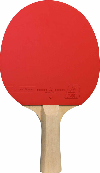 Raketë pingpongu Cornilleau Sport 100, për fillestarë, e kuqe