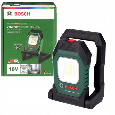 Dritë pune Bosch UNIVERSALWORKLIGHT 18V-2100 P4A, LED, 2100 lm, pa bateri