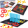 Lojë tavoline 2 në 1 GR0679, tic tac toe edhe Connect 4, shumëngjyrëshe