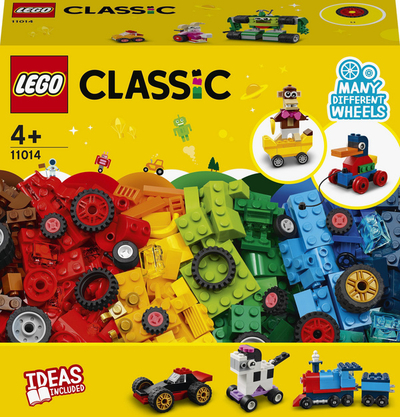 Kubëza klasike LEGO mbi rrota (11014), +4vjet