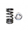 Set susta dhe kapakë valvulash Brian Crower Single Spring Titanium Retainer, Nissan VQ35DE VQ35HR, i zi