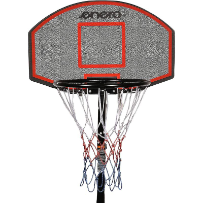 Kosh basketbolli për kalamaj Vizari Junior, i rregullueshëm 1.6-2.2 m, me bazë portative, i zi