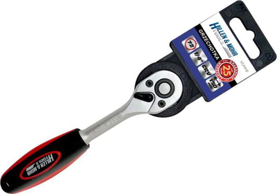 Çelës Dedra 1/4", 72T, CRV 6140, i zi / i argjendtë
