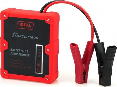 Pajisje ndezje UltraSTARTER 1600, 12V, 1600A 800A, e zezë
