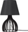 Lampë tavoline Beliani Agueda, 36cm, stil modern, e zezë