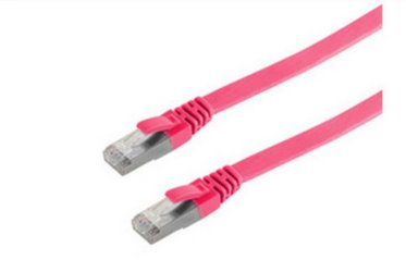 Kabllo rrjeti Shiverpeaks Patchcord BASIC S Cat 7, S/FTP, 5m, rozë