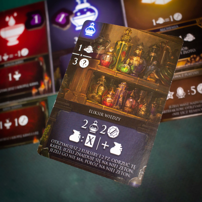 Lojë me letra Portal Games Arkana Magii, strategji, 14+