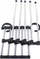 Organizues varëse pantallonash Q52A, 5 nivele, çelik inox, gri